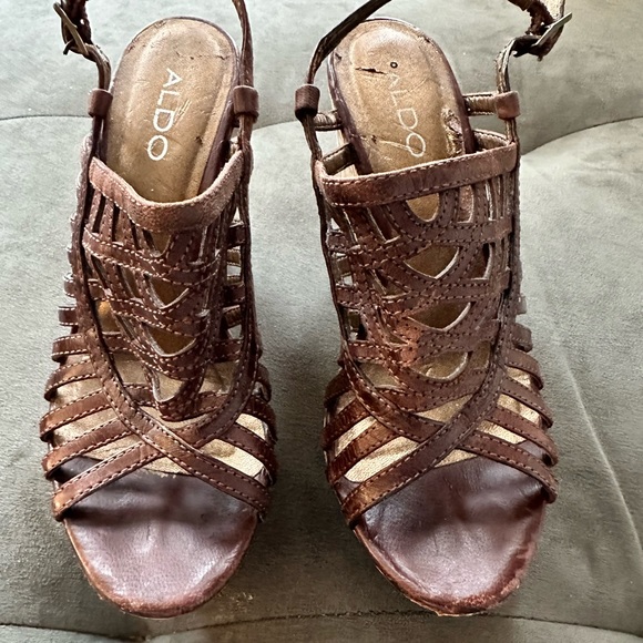 Aldo Cork Wedge - Picture 3 of 12